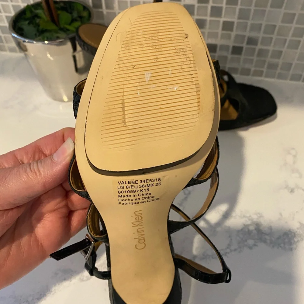 Calvin Klein new  Valene Platform Dress Sandal